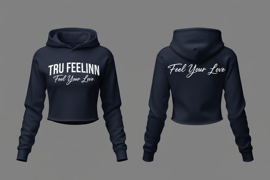 Navy Hoodie Clean Design