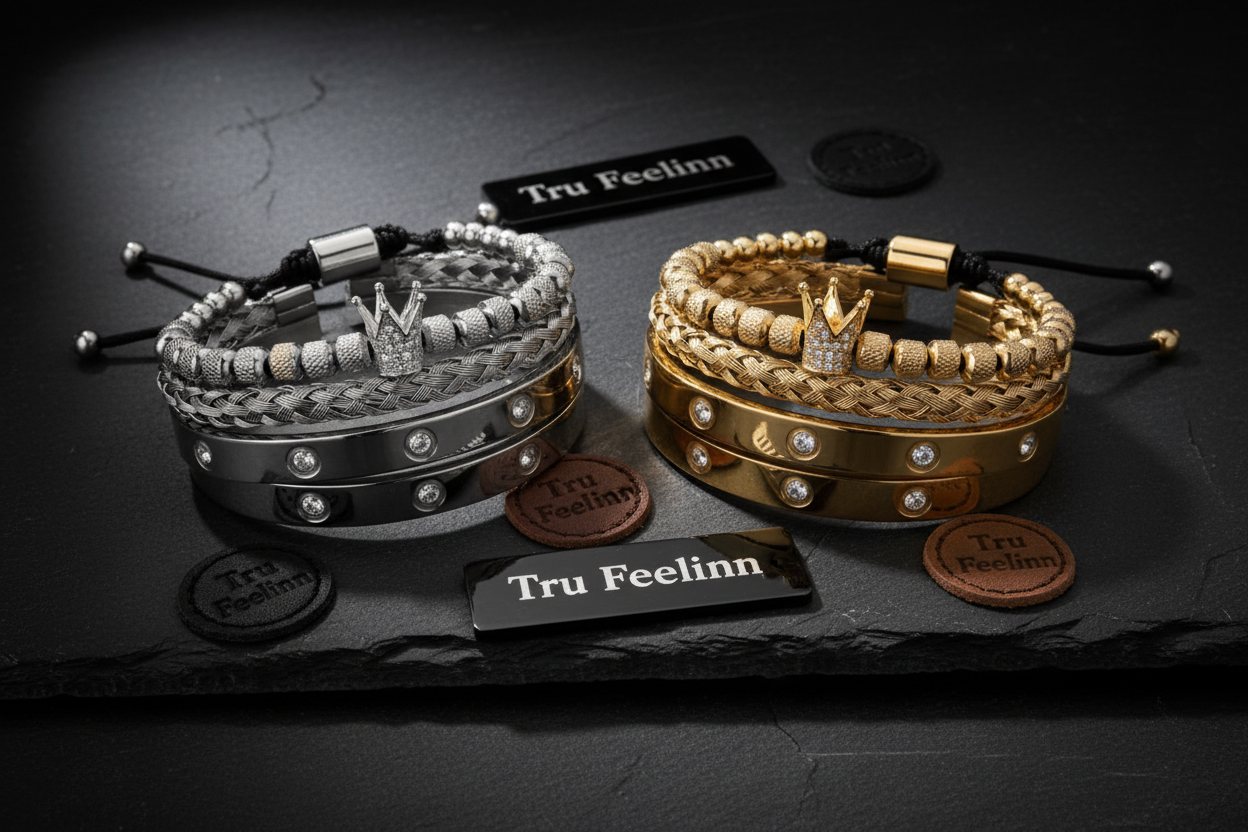 Silver and Gold Bracelet Sets