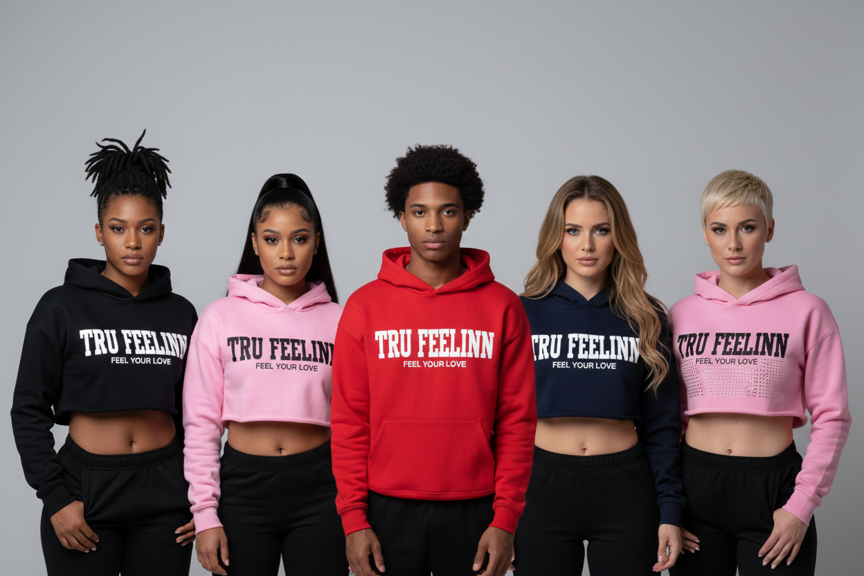 Tru Feelinn Cropped Streetwear Collection